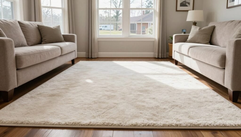 Beautiful clean carpet in Lake Geneva home after professional cleaning