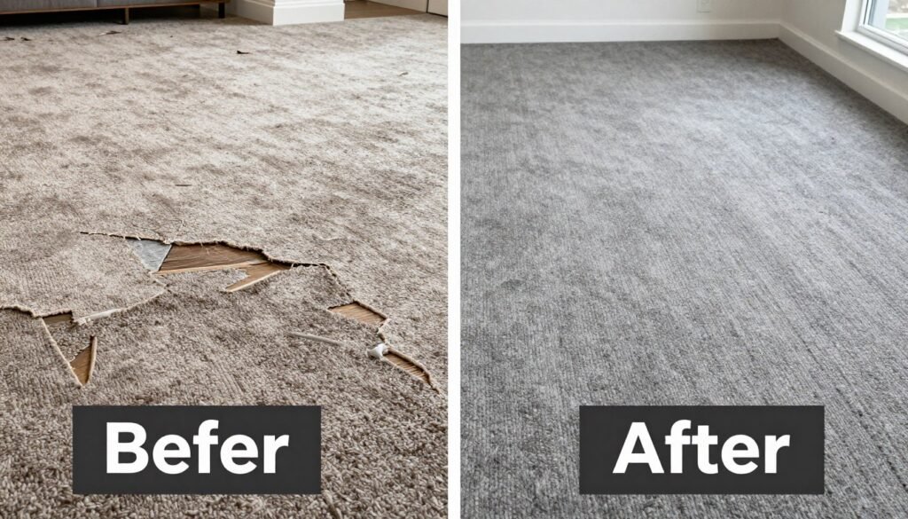 Commercial carpet investment protection through professional cleaning