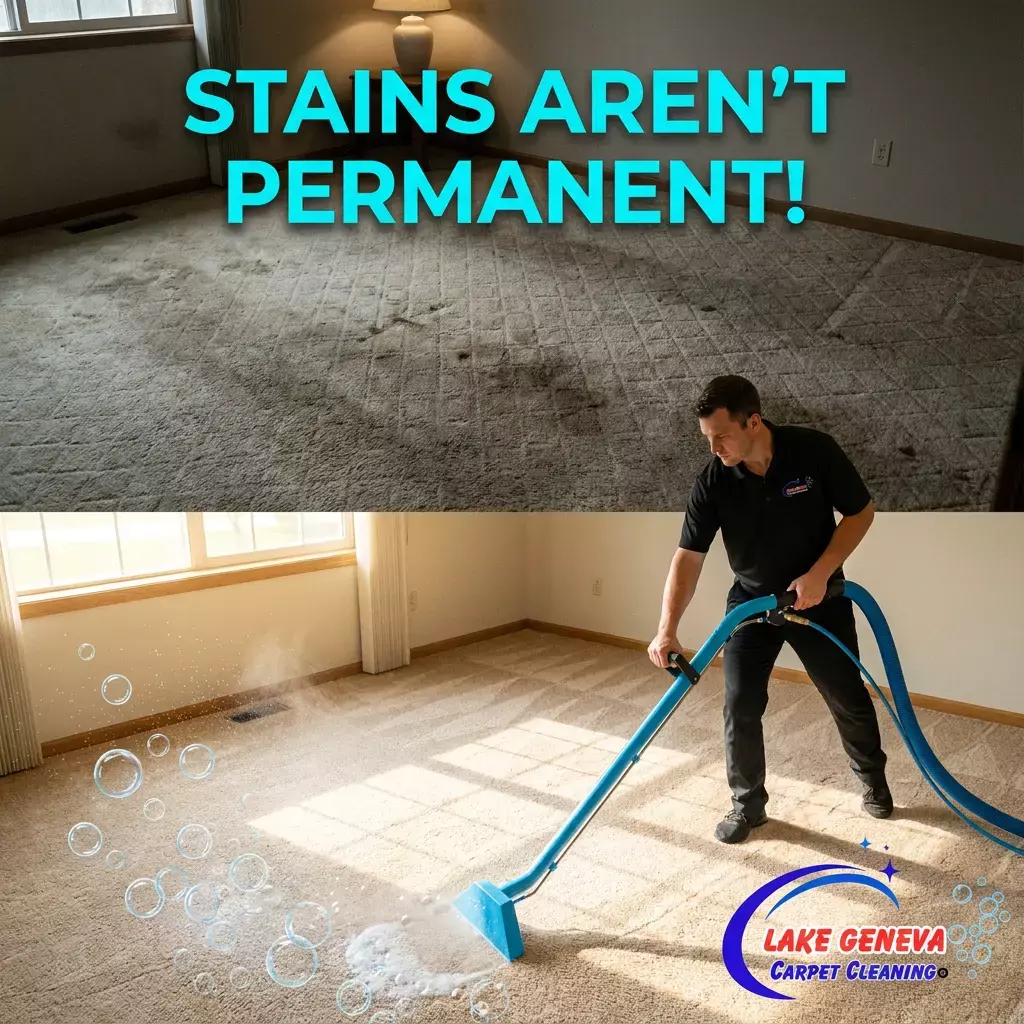 Professional carpet cleaning schedule calendar for Lake Geneva Wi allergy prevention