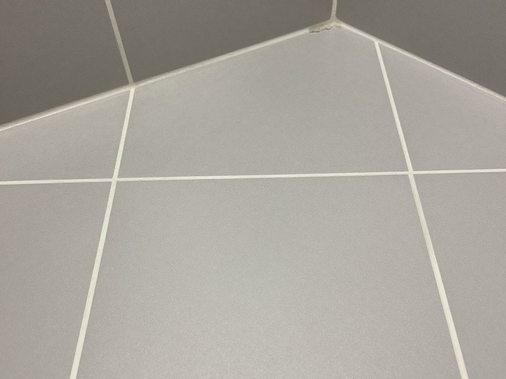 Tile and grout cleaning service removing allergens in Lake Geneva Wi bathroom